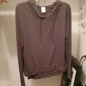 Elegant Women's Hoodie in Deep Purple
